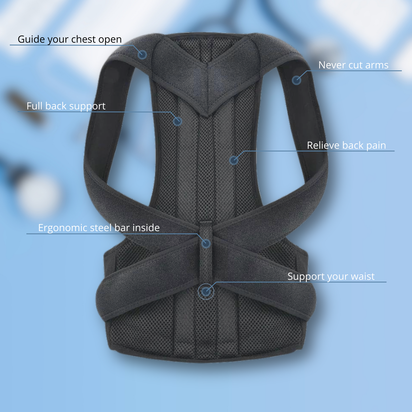 Posture Alignment Support Belt